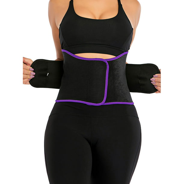 Details about  / Sauna Waist Trainer Quick Weight Loss Trimmer Kit Waste Cincher Body Shapers Gym